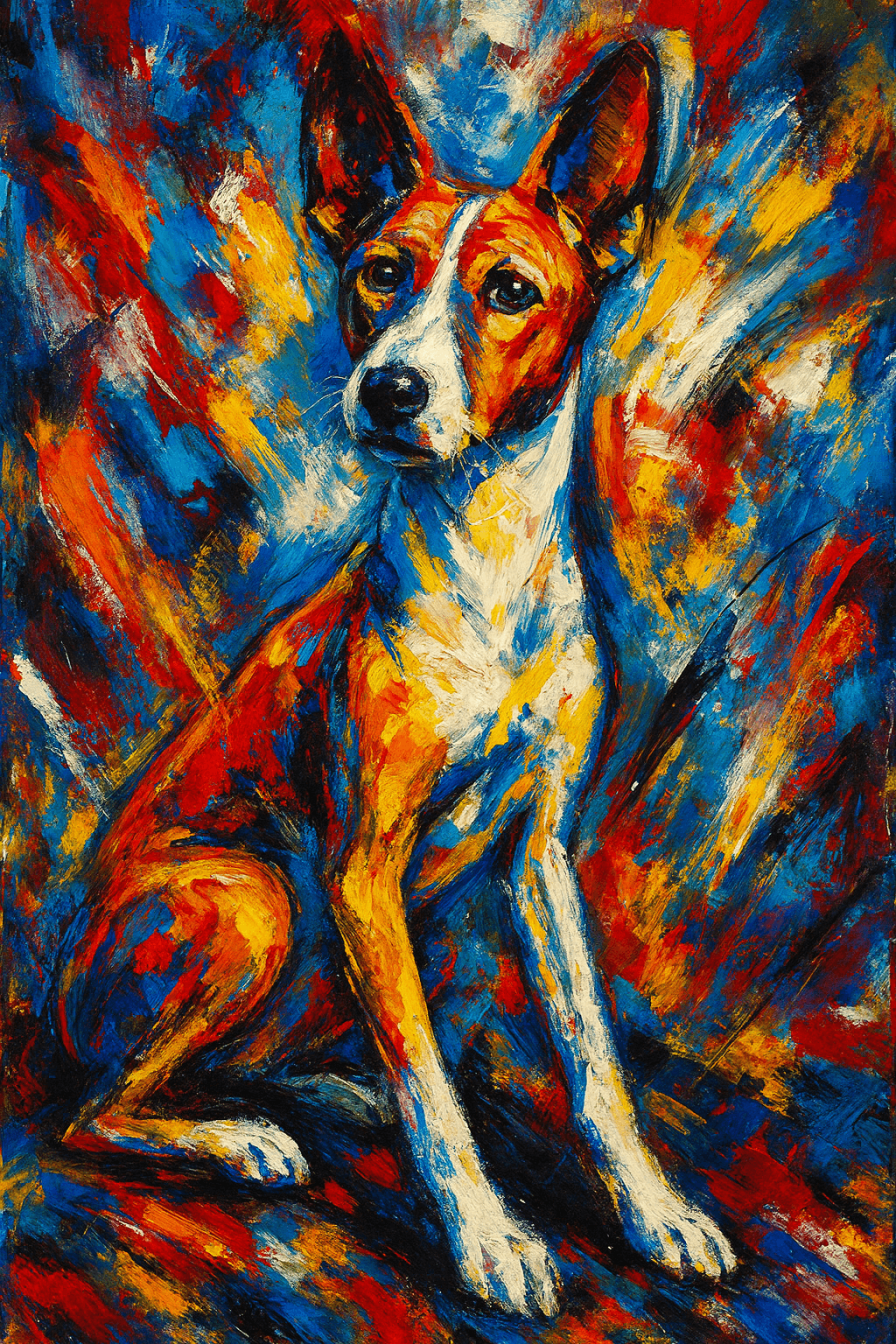 Abstract Expressionism Portrait Style Preview