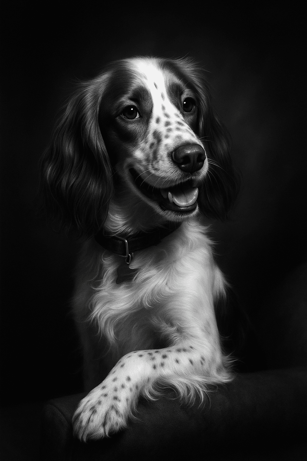 Black and White Portrait Style Preview