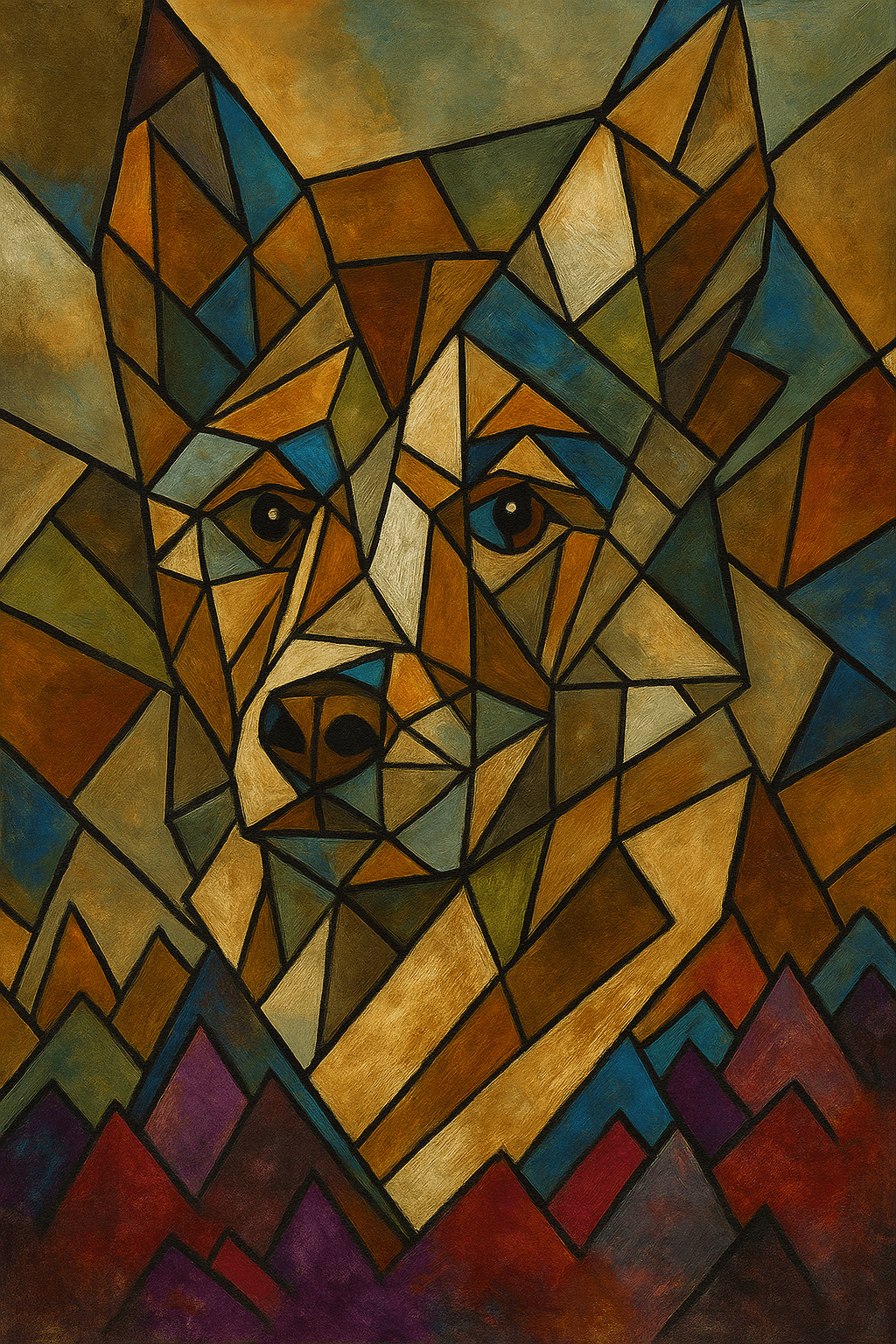 Cubism Portrait Style Preview