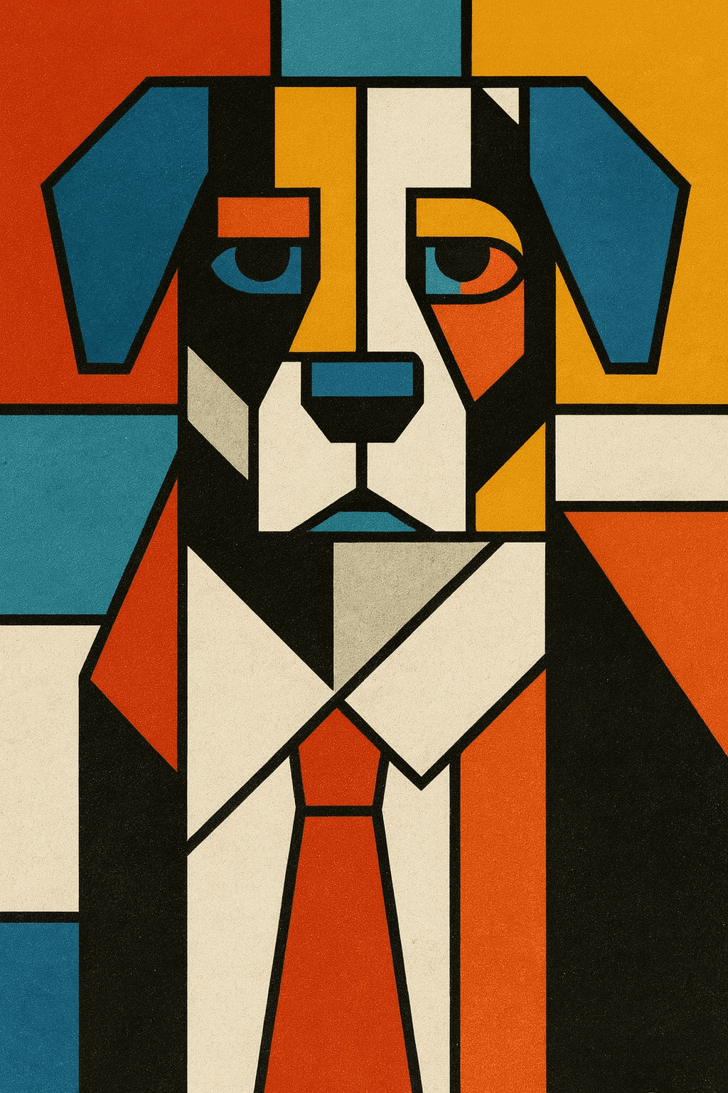 De Stijl Portrait Style Preview