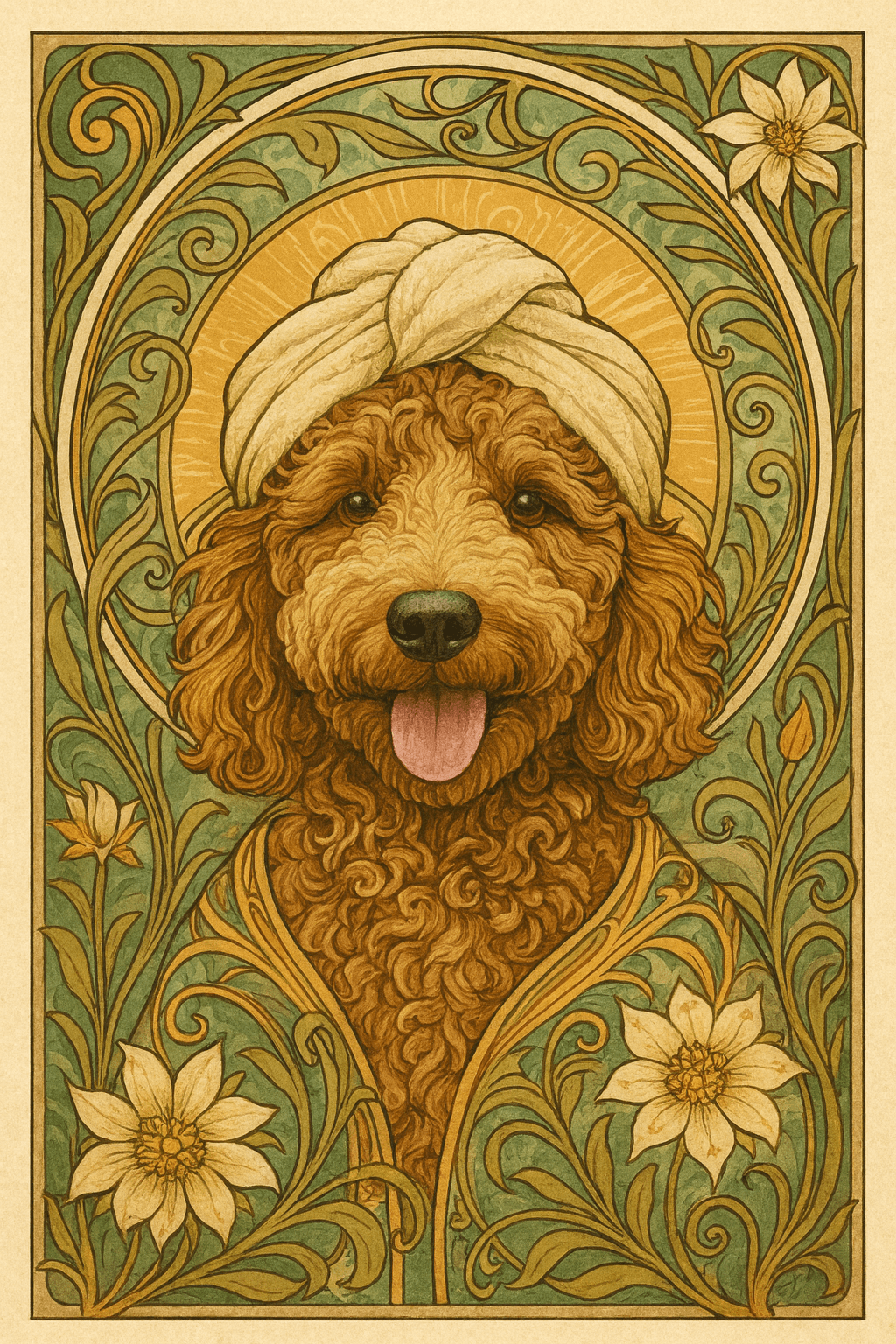 Nouveau Portrait Style Preview