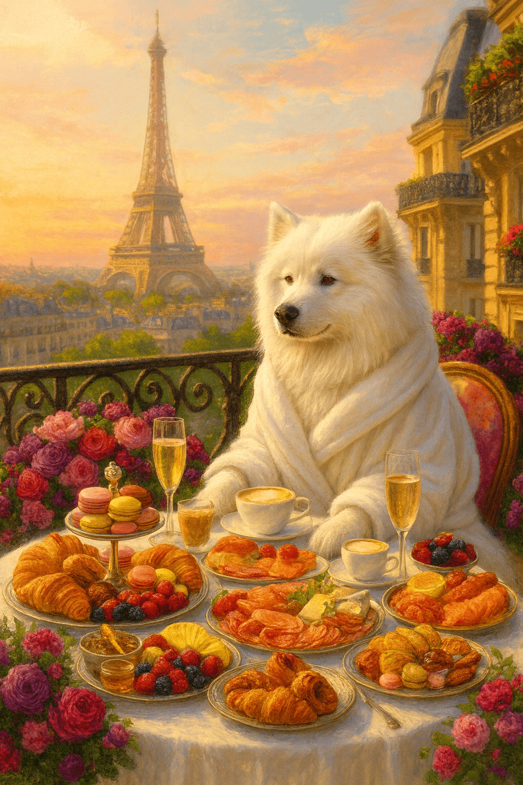 Parisian Breakfast Portrait Style Preview