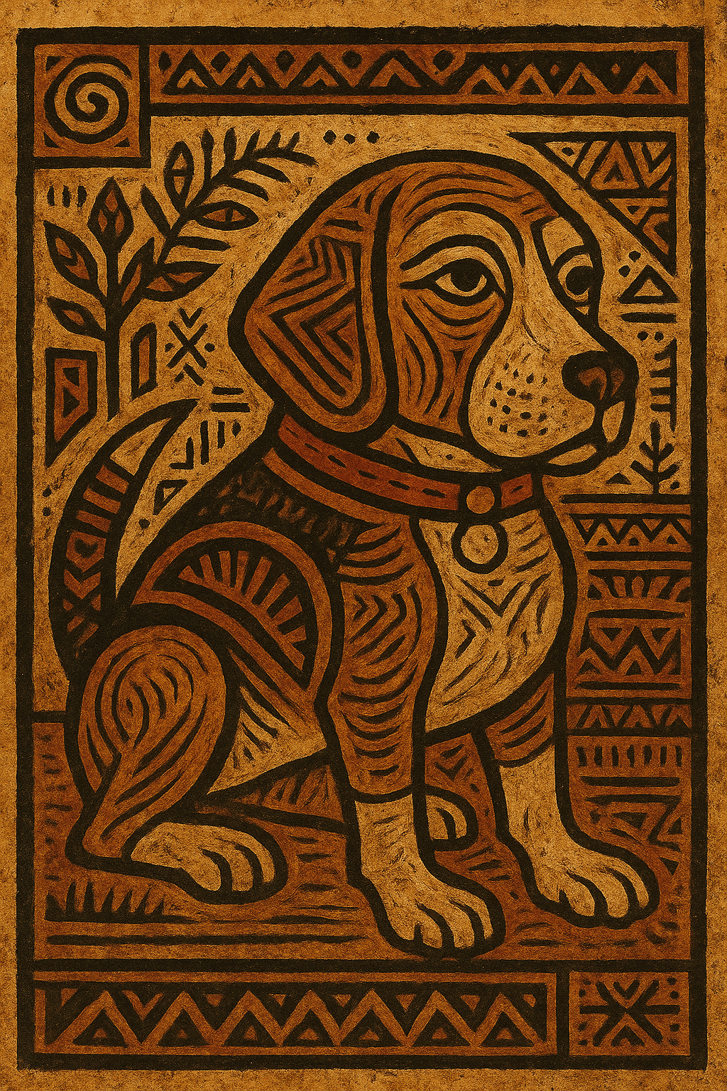 Primitivism Portrait Style Preview