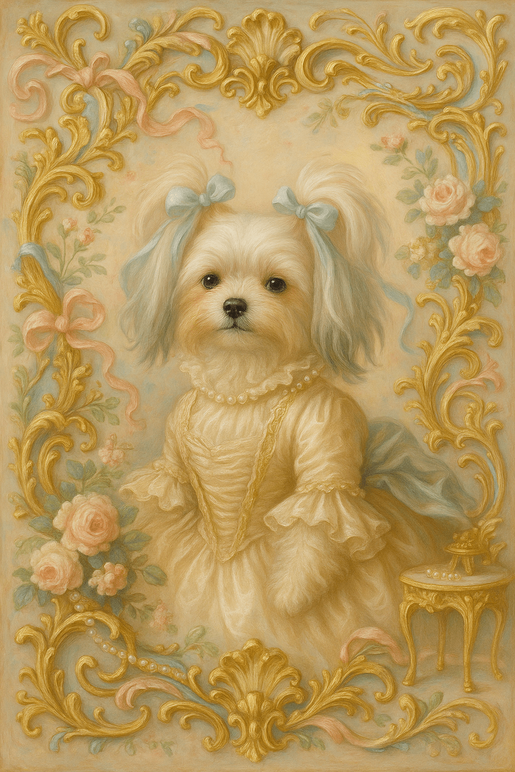 Rococo Portrait Style Preview