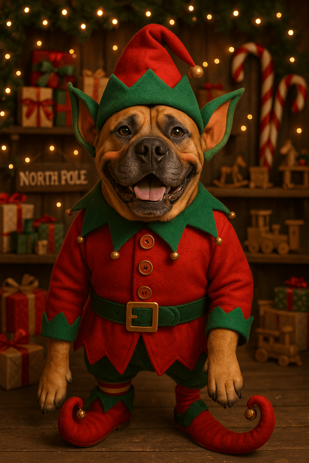 Christmas Elf Portrait Style Preview