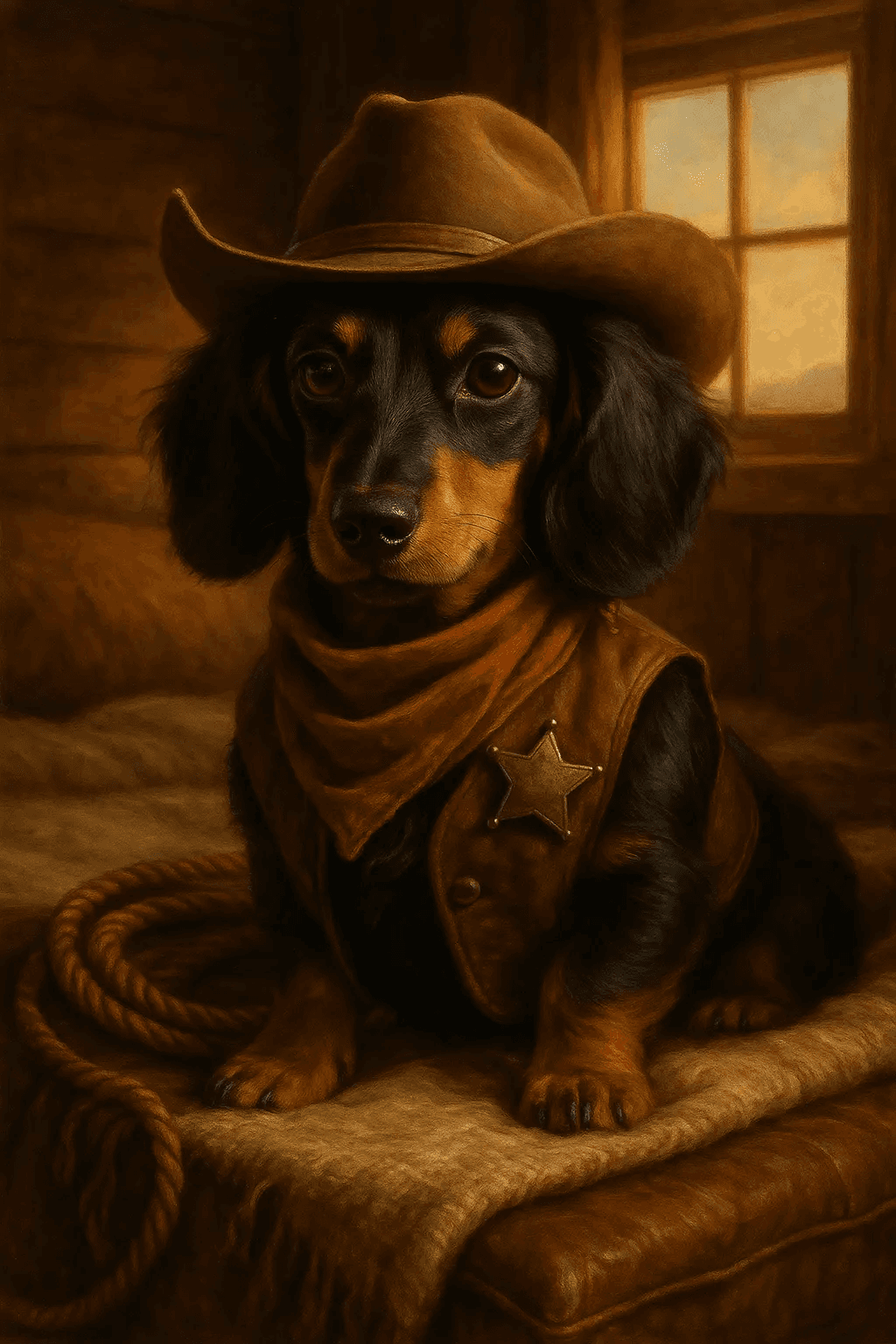 Cowboy Portrait Style Preview