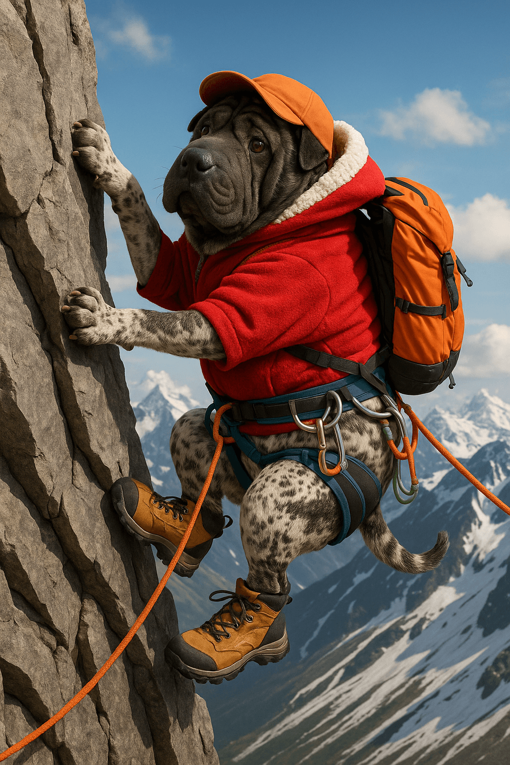 Mountain Climber Portrait Style Preview